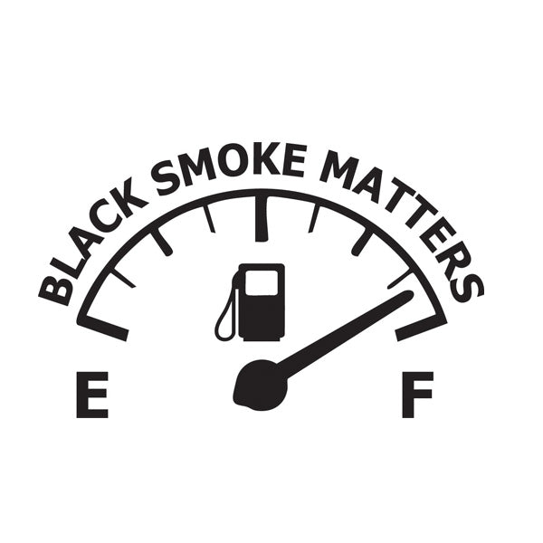 Black Smoke Matters Vehicle Sticker x1 off (2 size options available)