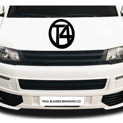 T4 VW Logo Sticker ideal for any VW vehicle (4 size options available singles or pairs)