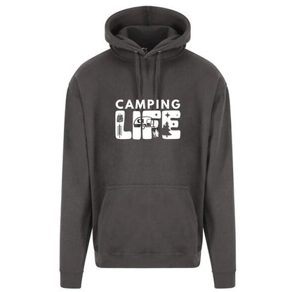 Unisex PRO RTX RX350 - Ultimate Comfort Pro Hoodie with Brushed Fleece with "Camper Life" Graphic (Various Sizes)