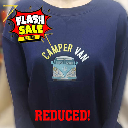 SALE!!: Last ONE!! Unisex Camper Van VW Sweatshirt X Large -  Now £15.00.