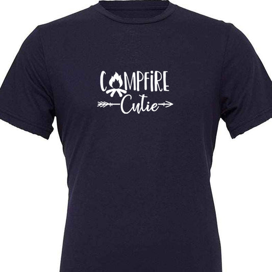 T-Shirt: Unisex " Campfire cutie" T shirt (Various sizes & colours available)