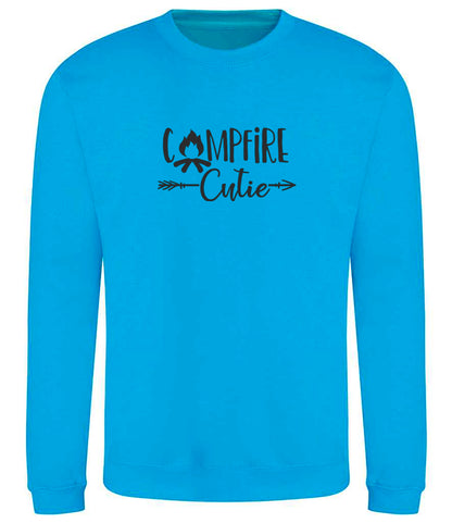 Sweatshirt: Unisex Campfire Cutie VW Sweatshirt (8 Colours available & from Xs to 5XXL)