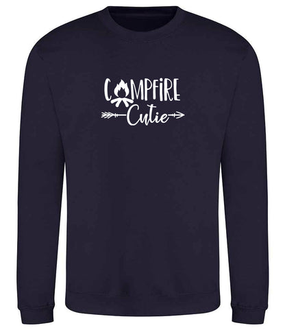 Sweatshirt: Unisex Campfire Cutie VW Sweatshirt (8 Colours available & from Xs to 5XXL)