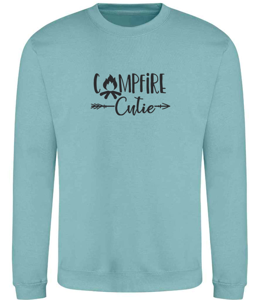 Sweatshirt: Unisex Campfire Cutie VW Sweatshirt (8 Colours available & from Xs to 5XXL)