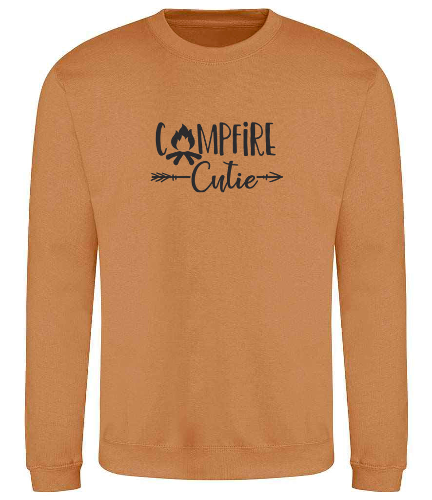 Sweatshirt: Unisex Campfire Cutie VW Sweatshirt (8 Colours available & from Xs to 5XXL)