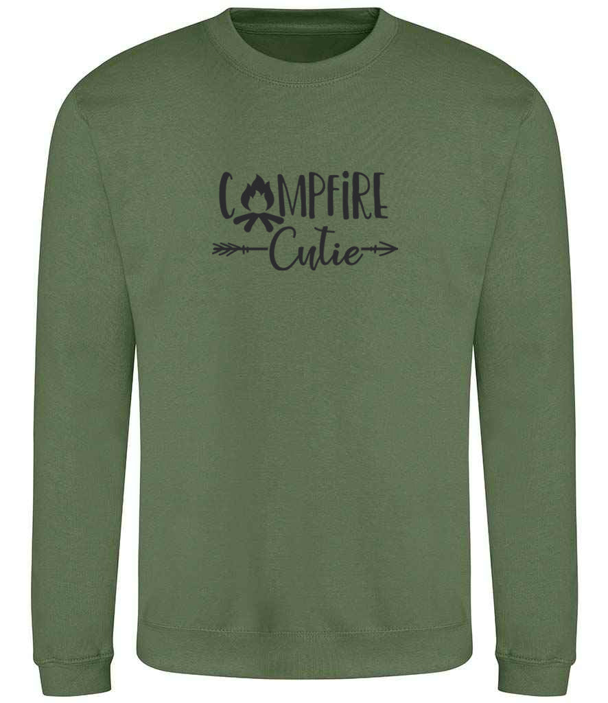 Sweatshirt: Unisex Campfire Cutie VW Sweatshirt (8 Colours available & from Xs to 5XXL)