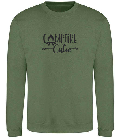 Sweatshirt: Unisex Campfire Cutie VW Sweatshirt (8 Colours available & from Xs to 5XXL)