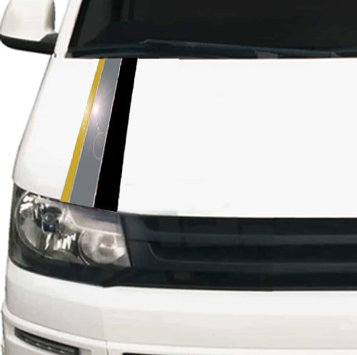 Set Of 3 Van Bonnet stripes in various colours (Any Vehicle)