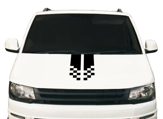 Cube Vinyl Bonnet/Tailgate Stripe x1 Off - Universal Vehicle ( Various & Size Options)