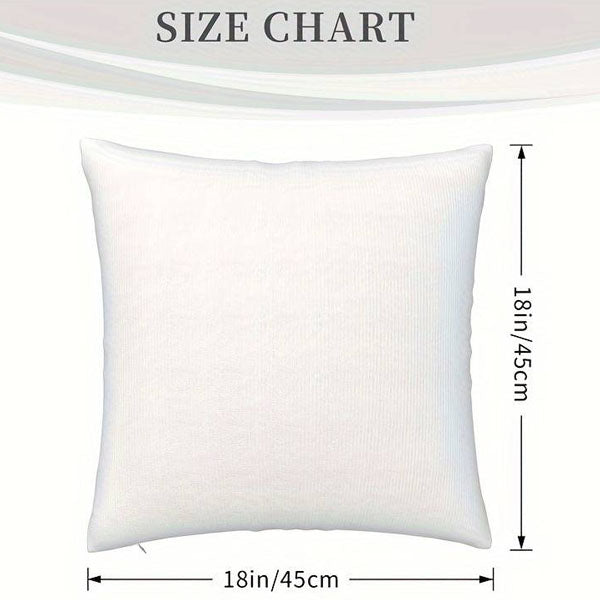 "Welcome To Our Camper Our Happy Place" cushion cover with cushion - Last One