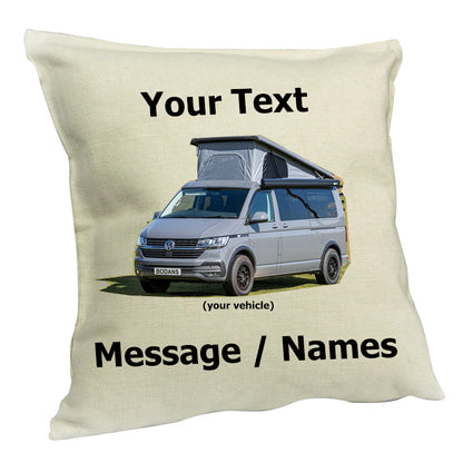 New Custom Printed Linen Cushion Cover (Options Available)