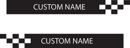 Custom Name Cube Block Graphic  - Sold as a pair