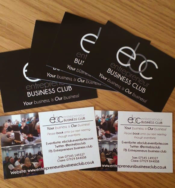 Economy Business Cards Printing on 450gsm silk (variety options)