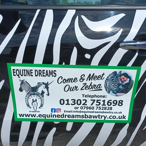 Magnetic Vehicle Signs (various sizes available)