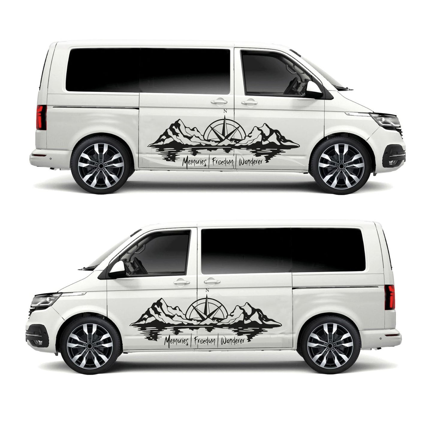 Memories, Freedom & Wanderer Graphic - Decal for any vehicle (various Options)