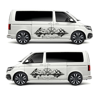 Memories, Freedom & Wanderer Graphic - Decal for any vehicle (various Options)