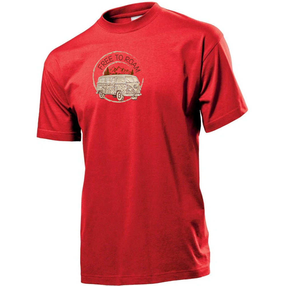 "Free To Roam Graphic" Premium Unisex Crew Neck Soft Cotton T-Shirt (Various colours & Sizes) (Copy)