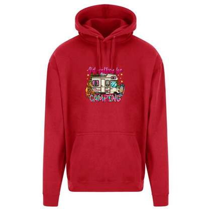 Unisex PRO RTX RX350 - Ultimate Comfort Pro Hoodie with Brushed Fleece with "Id Rather Be camping" Graphic (Various Sizes)