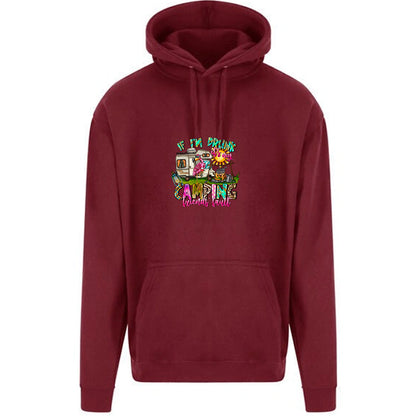 Unisex PRO RTX RX350 - Ultimate Comfort Pro Hoodie with Brushed Fleece with "If I'm drunk" Graphic (Various Sizes)