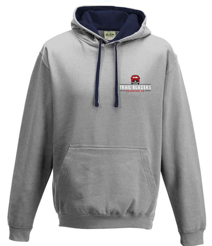 Hoodie: Unisex Trail Blazers Branded AWDis Varsity Hoodie (Various colours & sizes available)