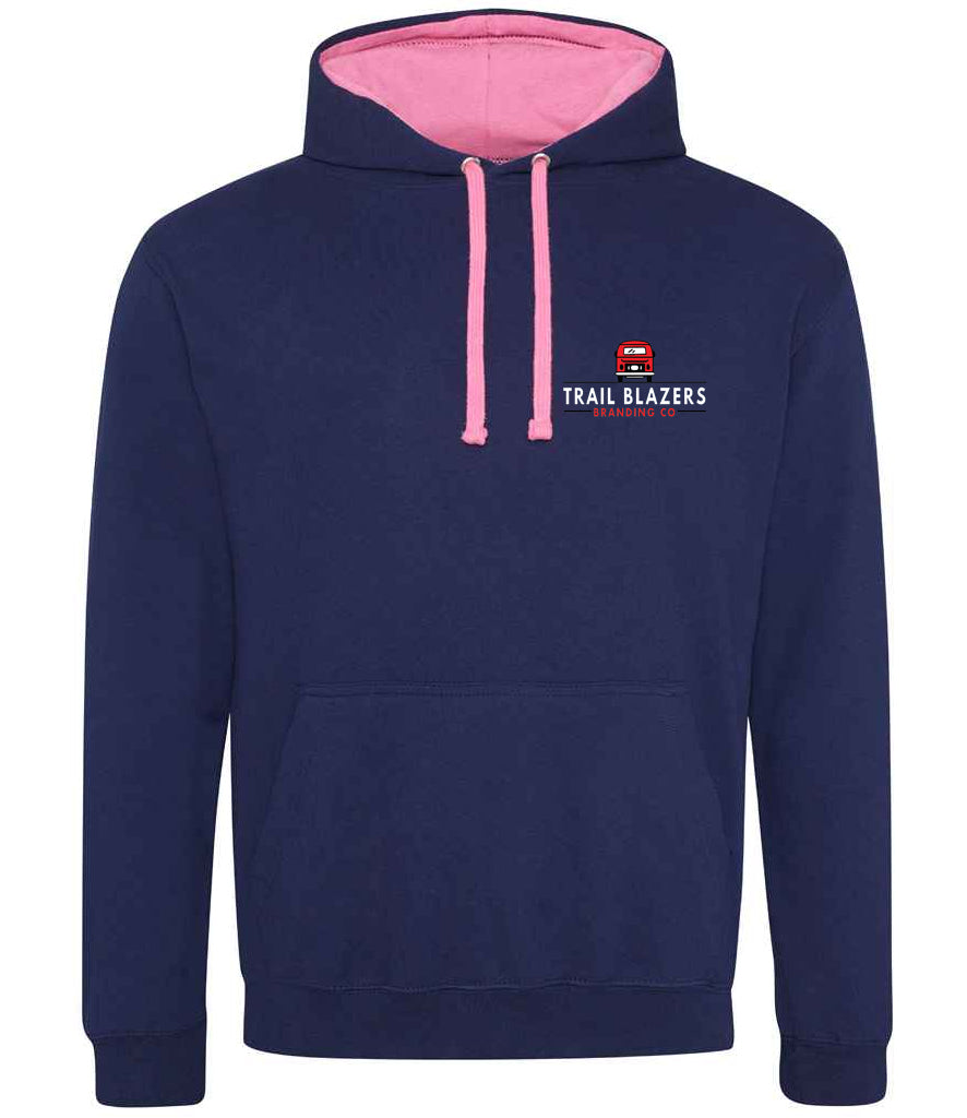 Hoodie: Unisex Trail Blazers Branded AWDis Varsity Hoodie (Various colours & sizes available)