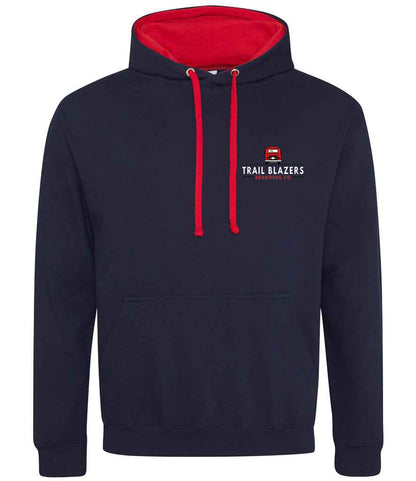 Hoodie: Unisex Trail Blazers Branded AWDis Varsity Hoodie (Various colours & sizes available)