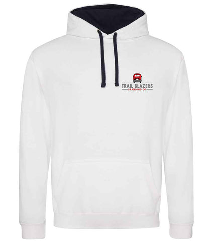 Hoodie: Unisex Trail Blazers Branded AWDis Varsity Hoodie (Various colours & sizes available)