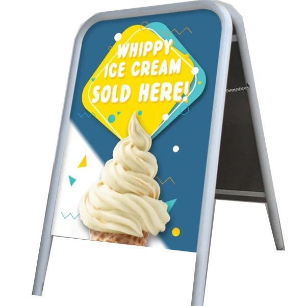 Custom Large A Board Pavement Sign Outdoor Street Advertising Display (500 x 700mm)