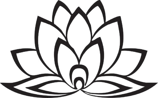 Lotus Flower Graphic (3 sizes available)