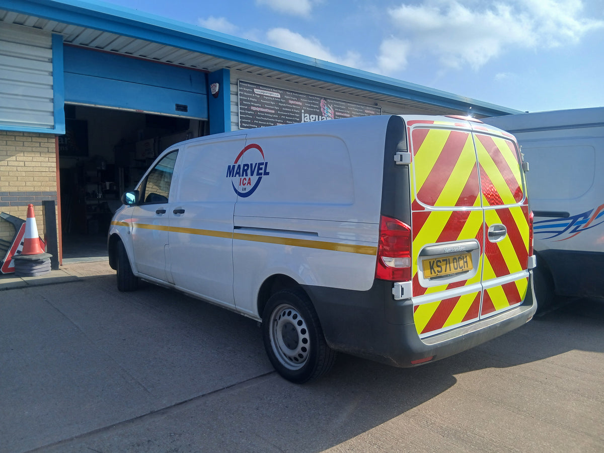 Marvel Van Sign Written and Chapter s by Trailblazersbrandingco