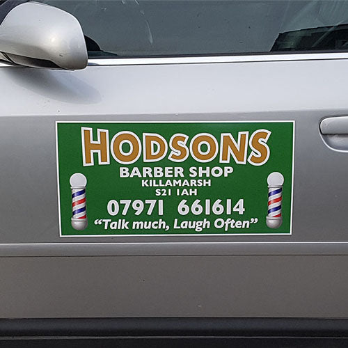 Magnetic Vehicle Signs (various sizes available)