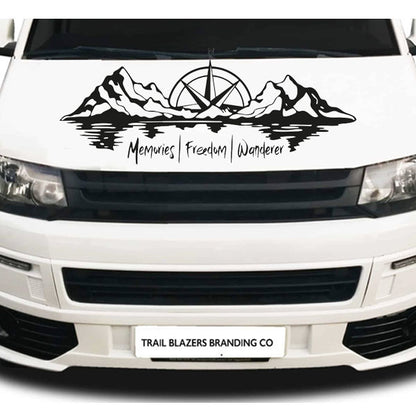 Memories| Freedom | Wanderer Scene Graphic ideal for any vehicle (2 size options available singles or pairs)