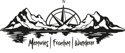 Memories, Freedom & Wanderer Graphic - Decal for any vehicle (various Options)