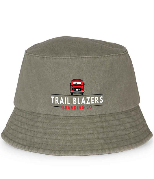Hat: Native Spirit Faded Bucket Hat With Trail Blazers Branding