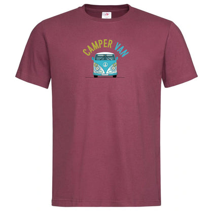 "VW Camper Van Graphic" Premium Unisex Crew Neck Soft Cotton T-Shirt (Various colours & Sizes)