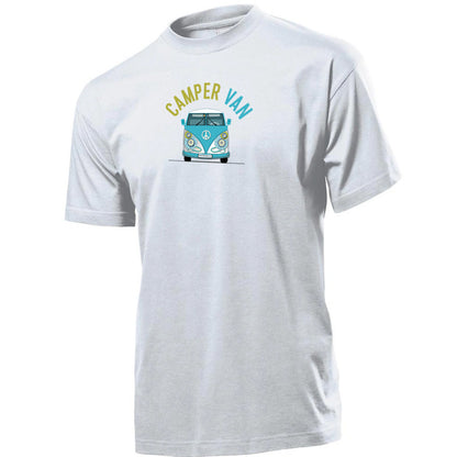 "VW Camper Van Graphic" Premium Unisex Crew Neck Soft Cotton T-Shirt (Various colours & Sizes)