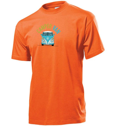 "VW Camper Van Graphic" Premium Unisex Crew Neck Soft Cotton T-Shirt (Various colours & Sizes)