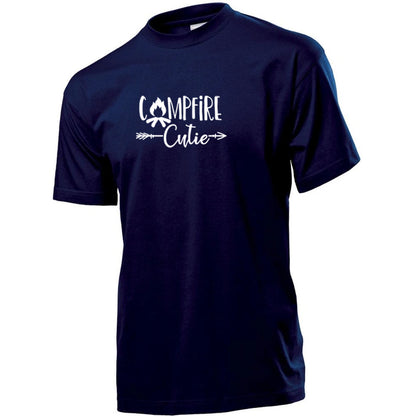 "Campfire Cutie" Premium Unisex Crew Neck Soft Cotton T-Shirt (Various colours & Sizes)