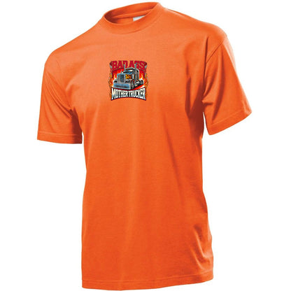 "Badass Mother Trucker" Premium Unisex Crew Neck Soft Cotton T-Shirt (Various colours & Sizes)