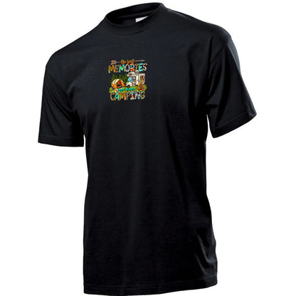 "Best Memories Are Made Camping" Premium Unisex Crew Neck Soft Cotton T-Shirt (Various colours & Sizes)
