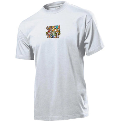 "Camping With My Gnomies" Premium Unisex Crew Neck Soft Cotton T-Shirt (Various colours & Sizes)