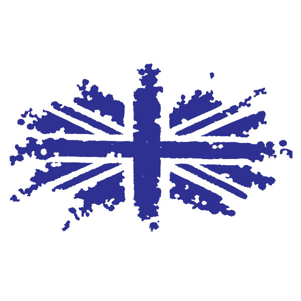 New Messy Union Jack Flag Vehicle Graphic - 4 sizes available (various colours)