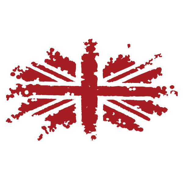 New Messy Union Jack Flag Vehicle Graphic - 4 sizes available (various colours)