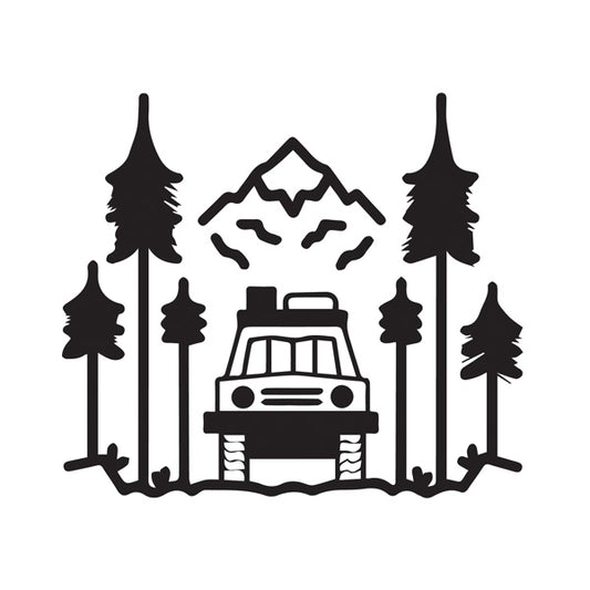 Off Road Scene Vehicle Sticker x1 (2 size options available)