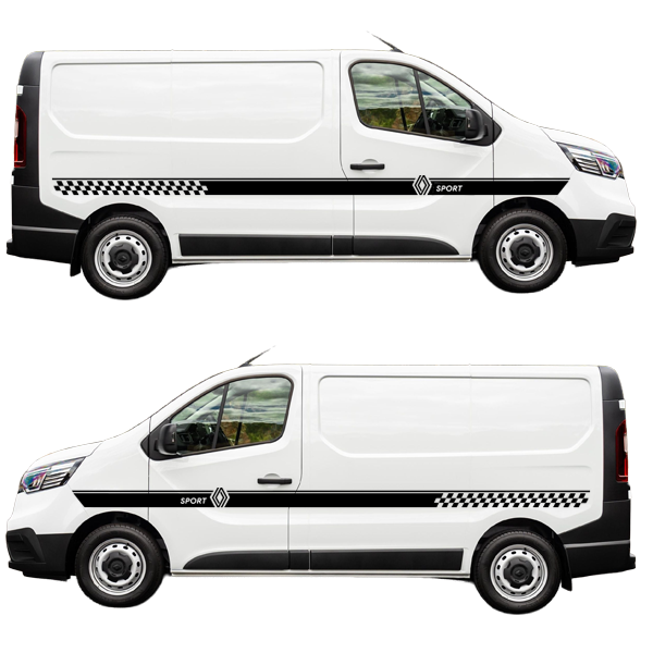 Renault Traffic Vehicle Stripe (2 lengths Various colours)