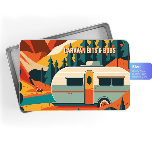 SALE: Retro Caravan Bits & Bob Tin - Ideal Gift - WAS £12.99