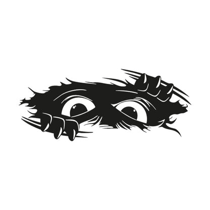 Evil or Scared Eyes Sticker ideal for any vehicle (4 size options available)
