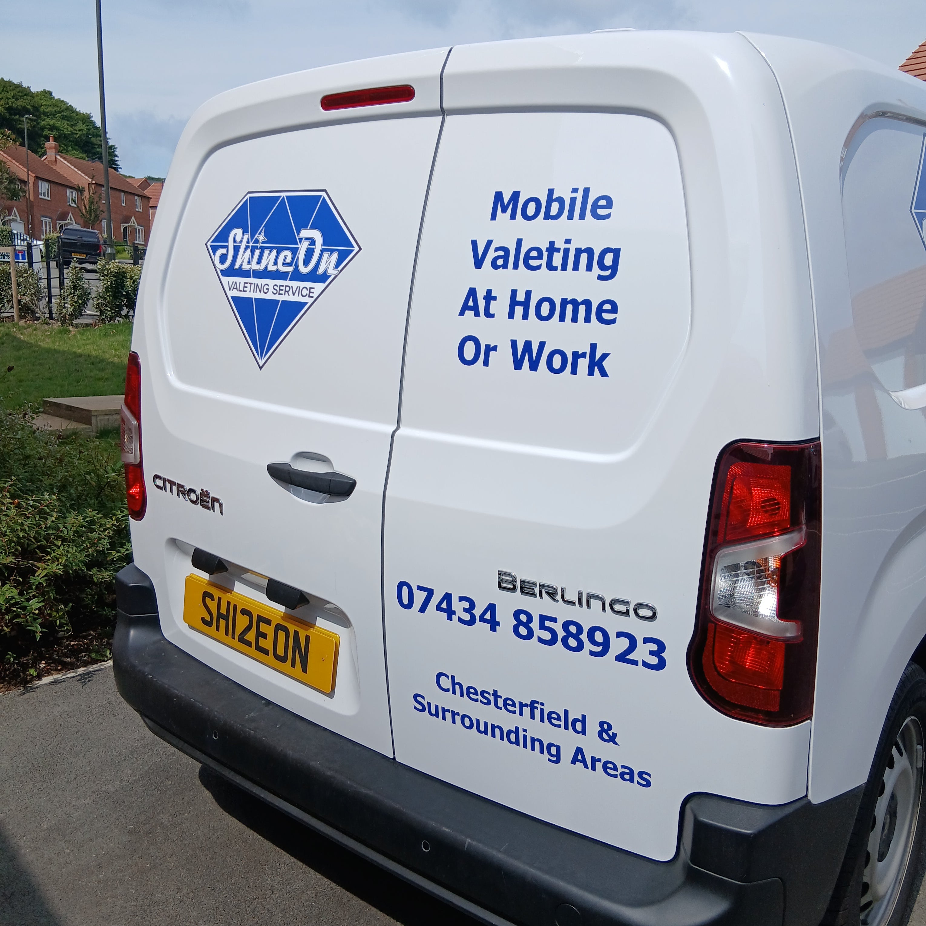 Van Signwritten by Trailblazersbranding co
