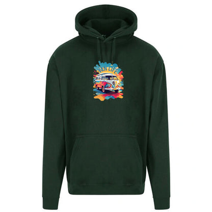 Unisex PRO RTX RX350 - Ultimate Comfort Pro Hoodie with Brushed Fleece with "Splash Van Life" Graphic (Various Sizes)