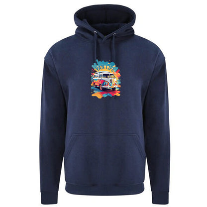 Unisex PRO RTX RX350 - Ultimate Comfort Pro Hoodie with Brushed Fleece with "Splash Van Life" Graphic (Various Sizes)